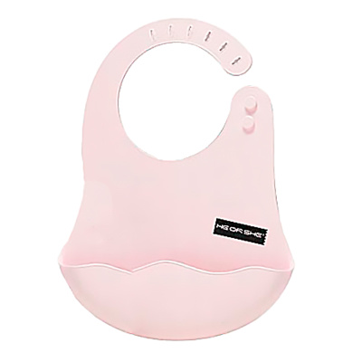 Нагрудник для кормления из силикона HOS-02-011 (P) 1